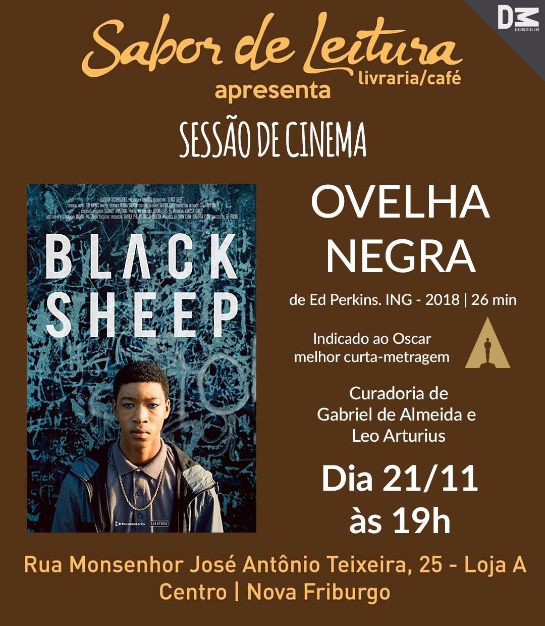 Ovelha Negra na Sessão de Cinema da Sabor de Leitura