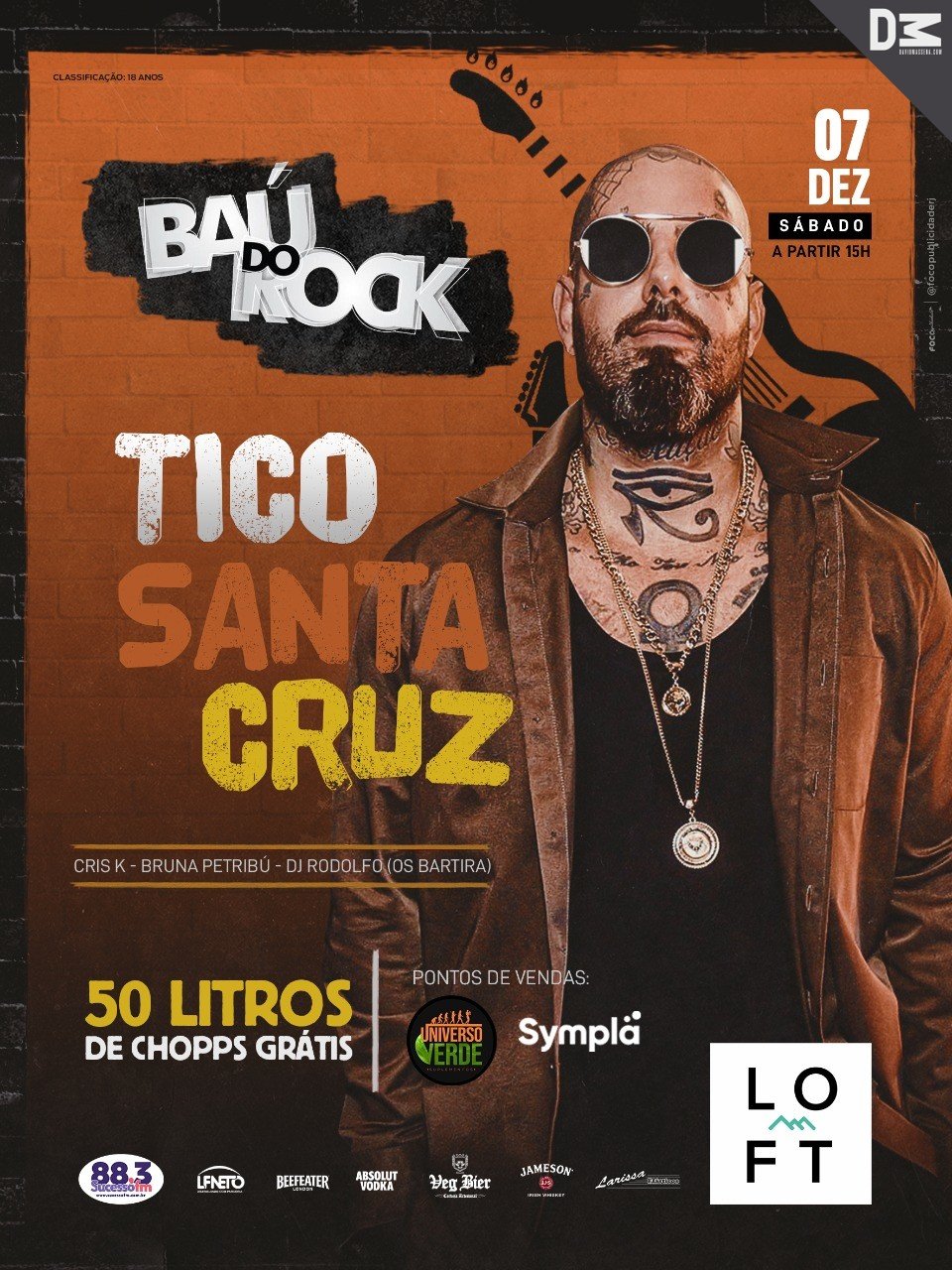 Tico Santa Cruz em Friburgo