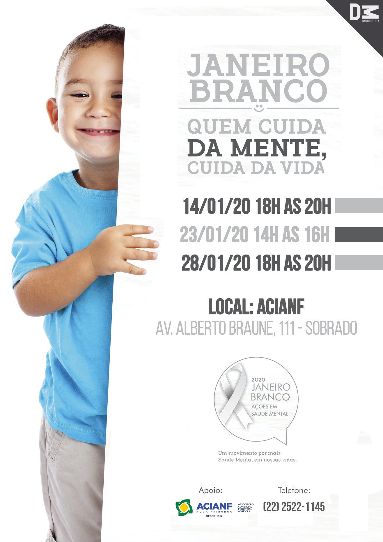 Janeiro branco. Já ouviu falar?