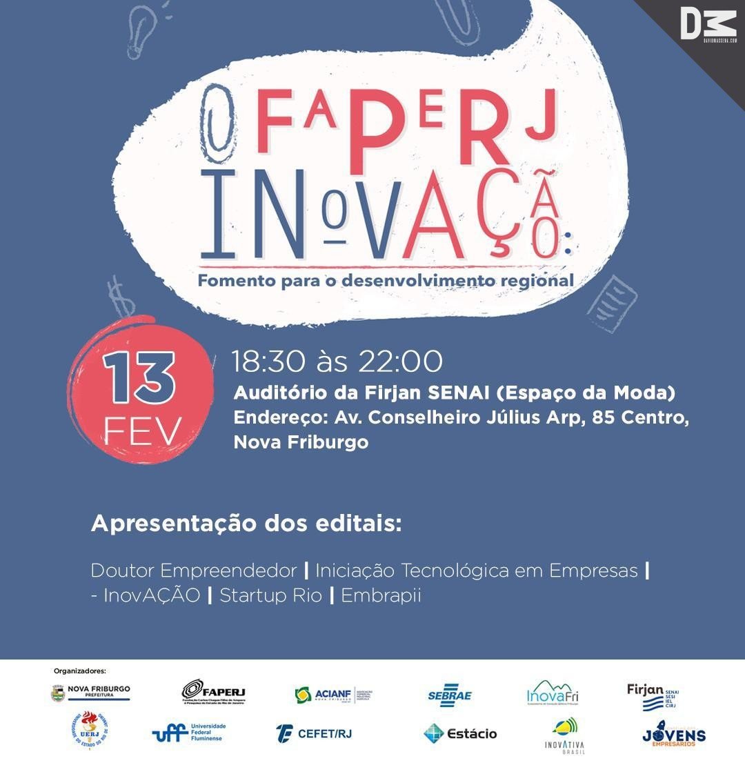 Nova Friburgo terá workshop sobre Inovação