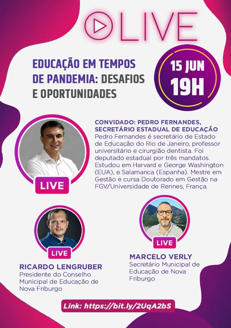 Para falar de educação em tempos de pandemia