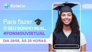 Festa de Formatura Virtual da Estácio reunirá 30 mil estudantes de todas as regiões do País