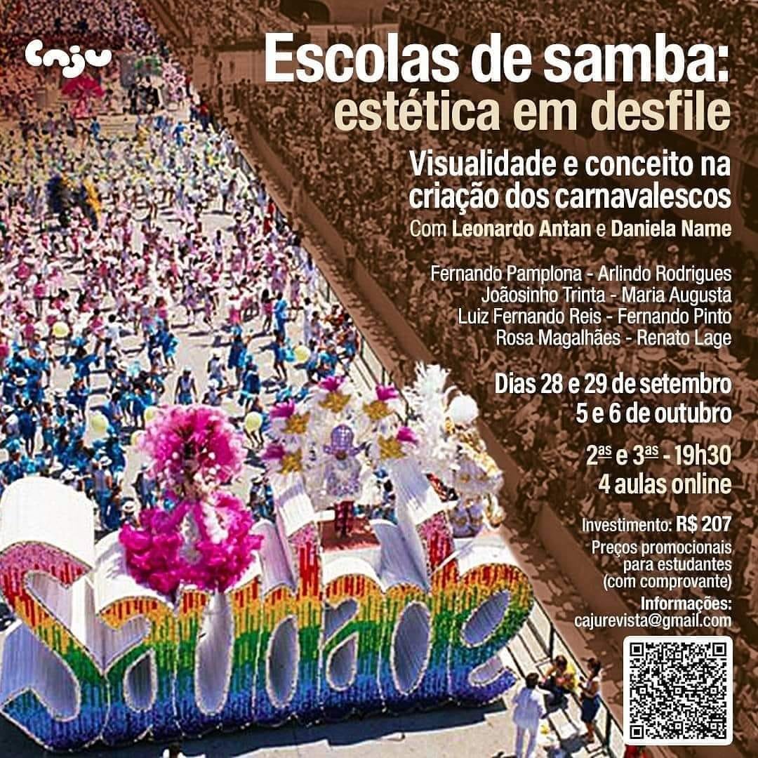 Para entender a folia : A estética dos desfiles de carnaval em curso