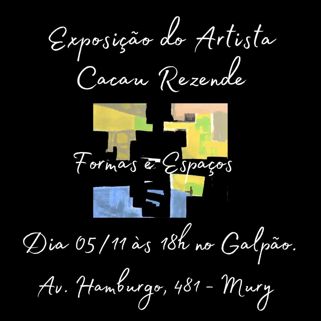 Cacau Rezende abre nova exposição Cacau Rezende abre nova exposição