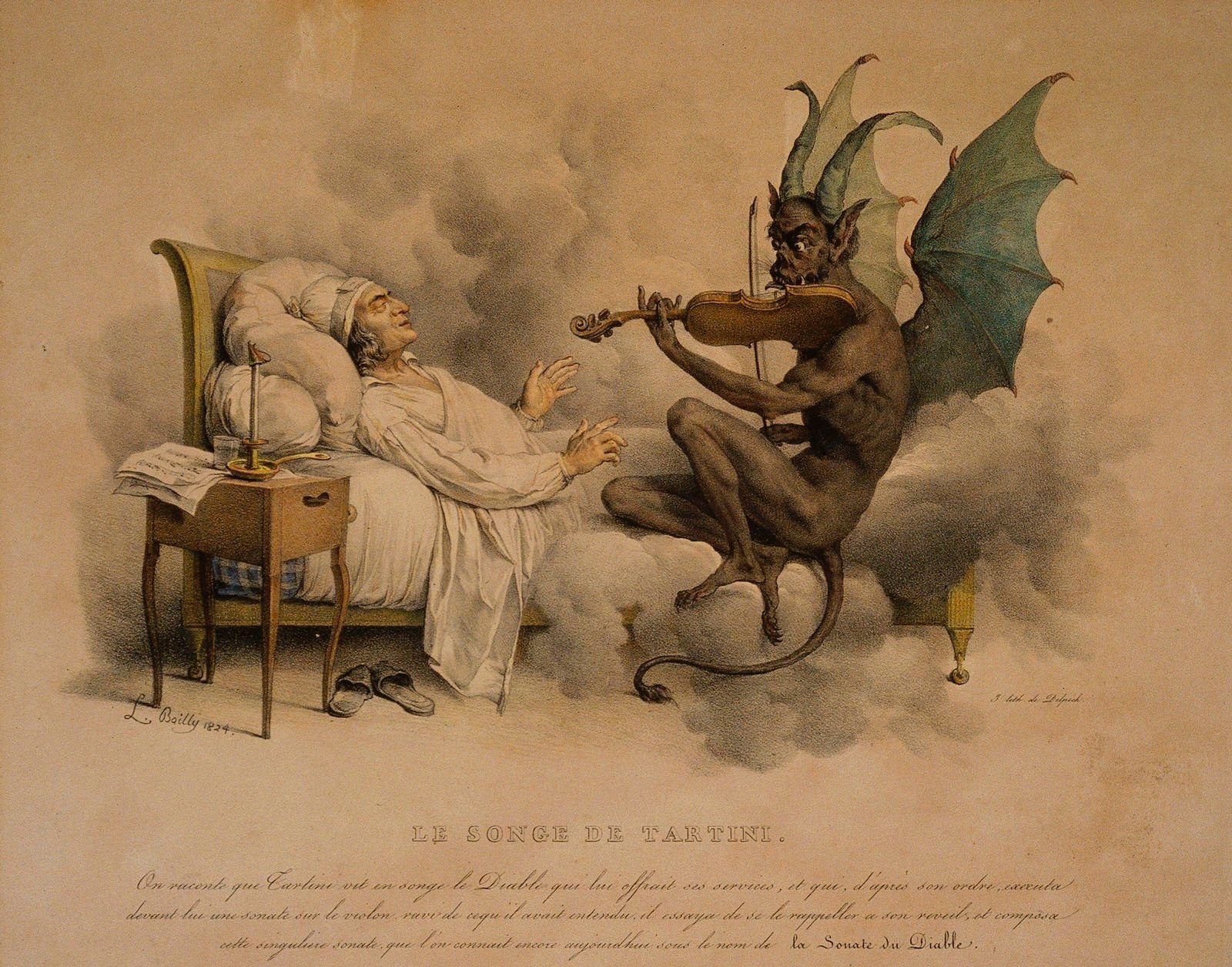 Música do Diabo em Sonho de Giuseppe Tartini