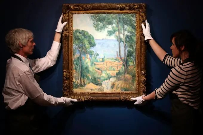 “Vue sur l’Estaque et le Château d’If”de Paul Cézanne