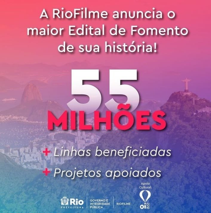RioFilme lança o maior Edital de Fomento ao Audiovisual Carioca David