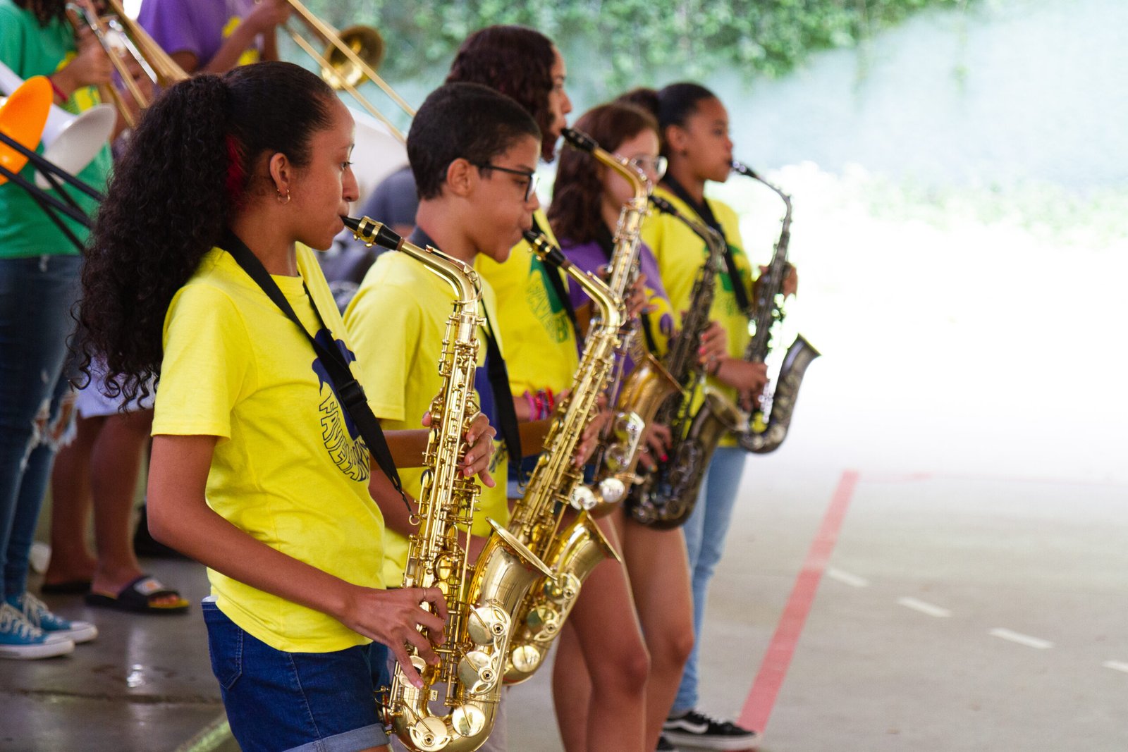 Favela Brass ensina música gratuita para mais de 250 jovens de periferias cariocas