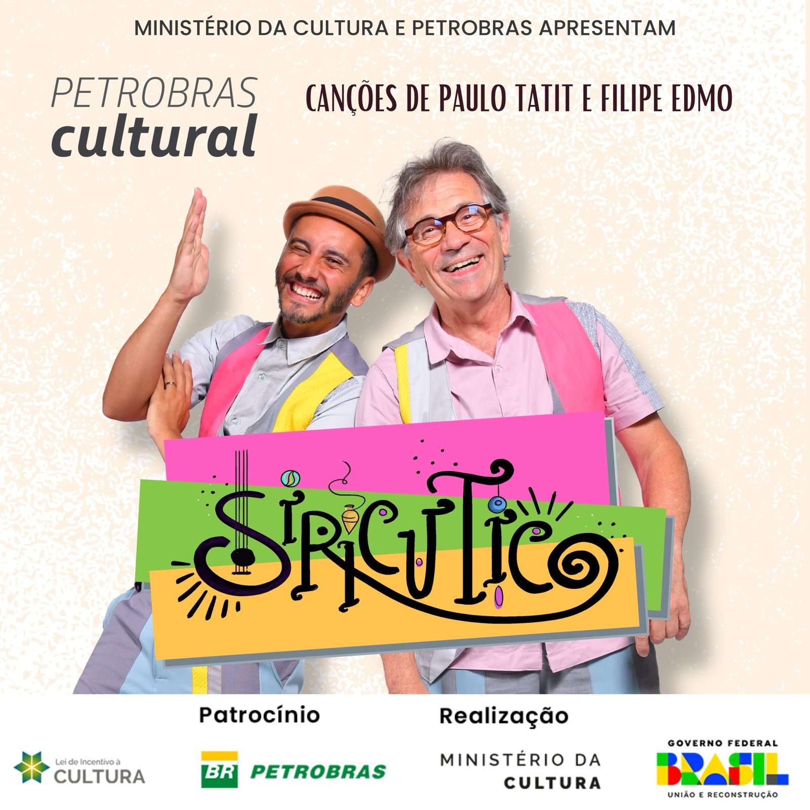 Música para brincar, brincadeira para ouvir: Paulo Tatit e Filipe Edmo  fazem lançamento no Spotify