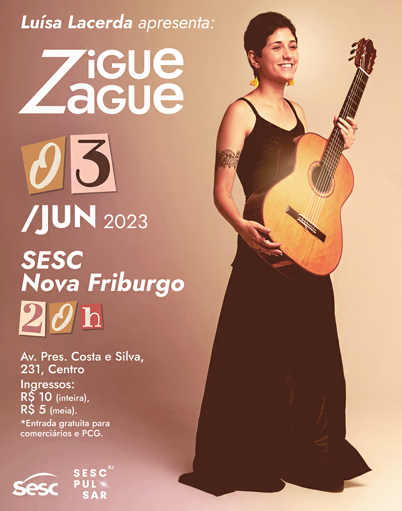 Luísa Lacerda e seu  Zigue-Zague” em Friburgo