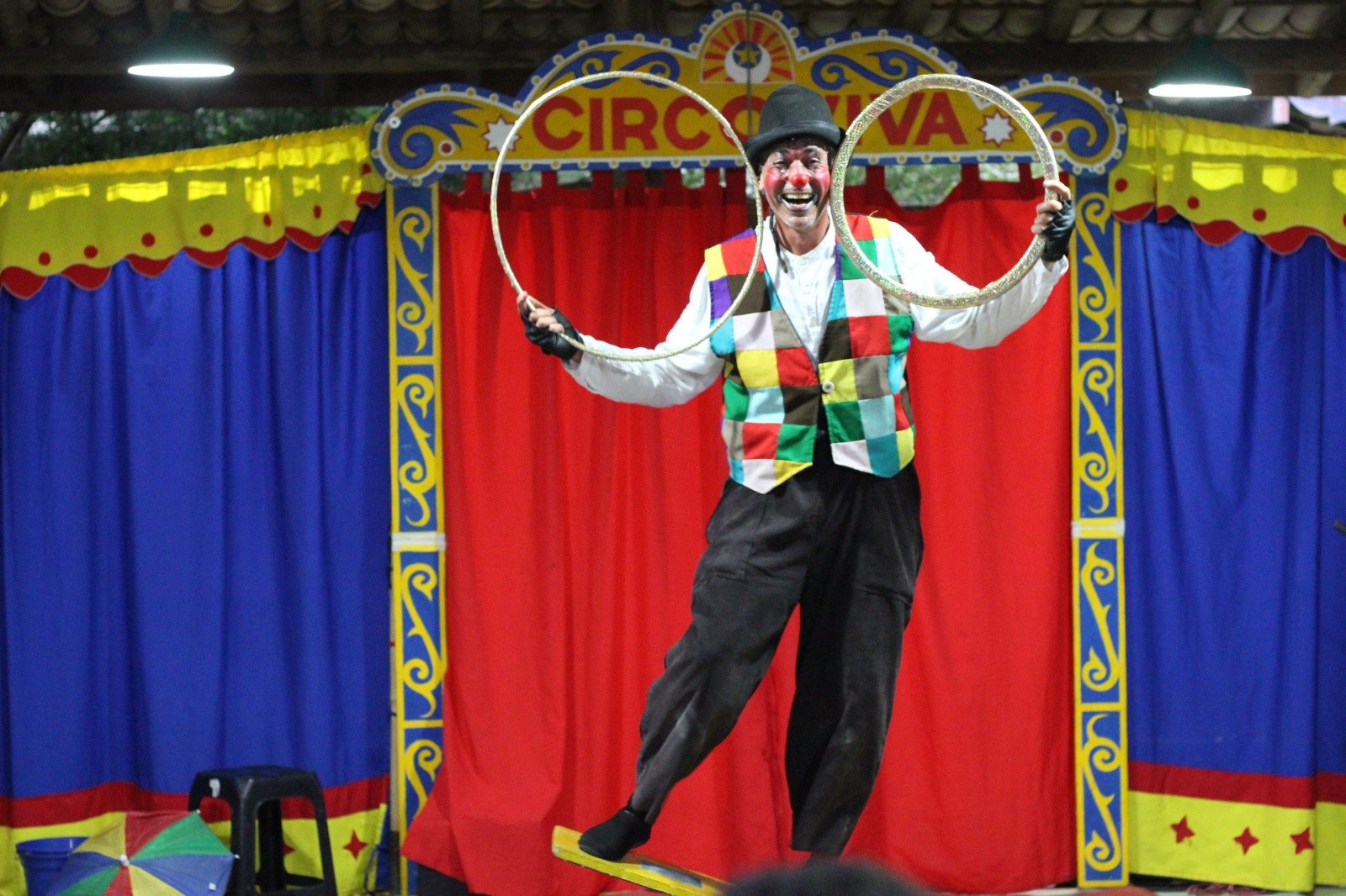 Festival de Inverno apresenta ginástica artística e  circo, mostrando a diversidade da arte