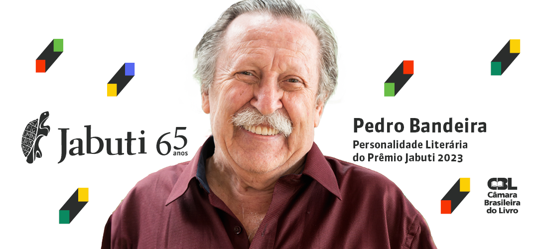 Pedro Bandeira será a Personalidade Literária do Prêmio Jabuti 2023