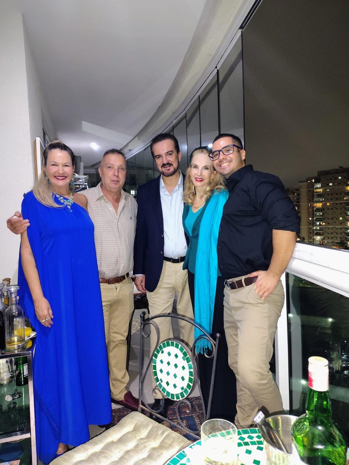 Baronesa Diana Macedo e Sérgio Chamone homenageados por Bayard Boiteux Baronesa Diana Macedo e Sérgio Chamone homenageados por Bayard Boiteux