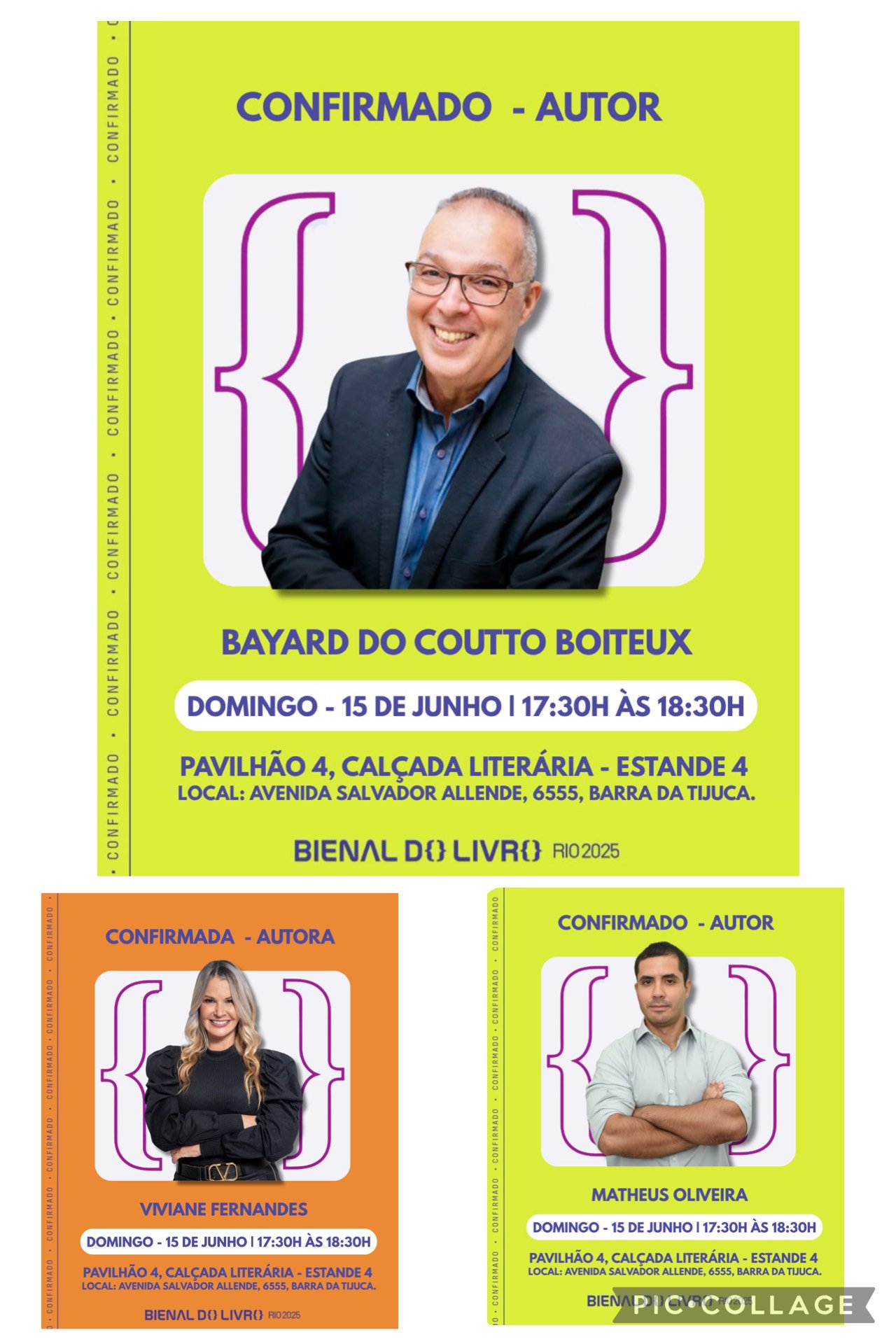 Embaixadores do Turismo do Rj na Bienal do Livro Embaixadores do Turismo do Rj na Bienal do Livro