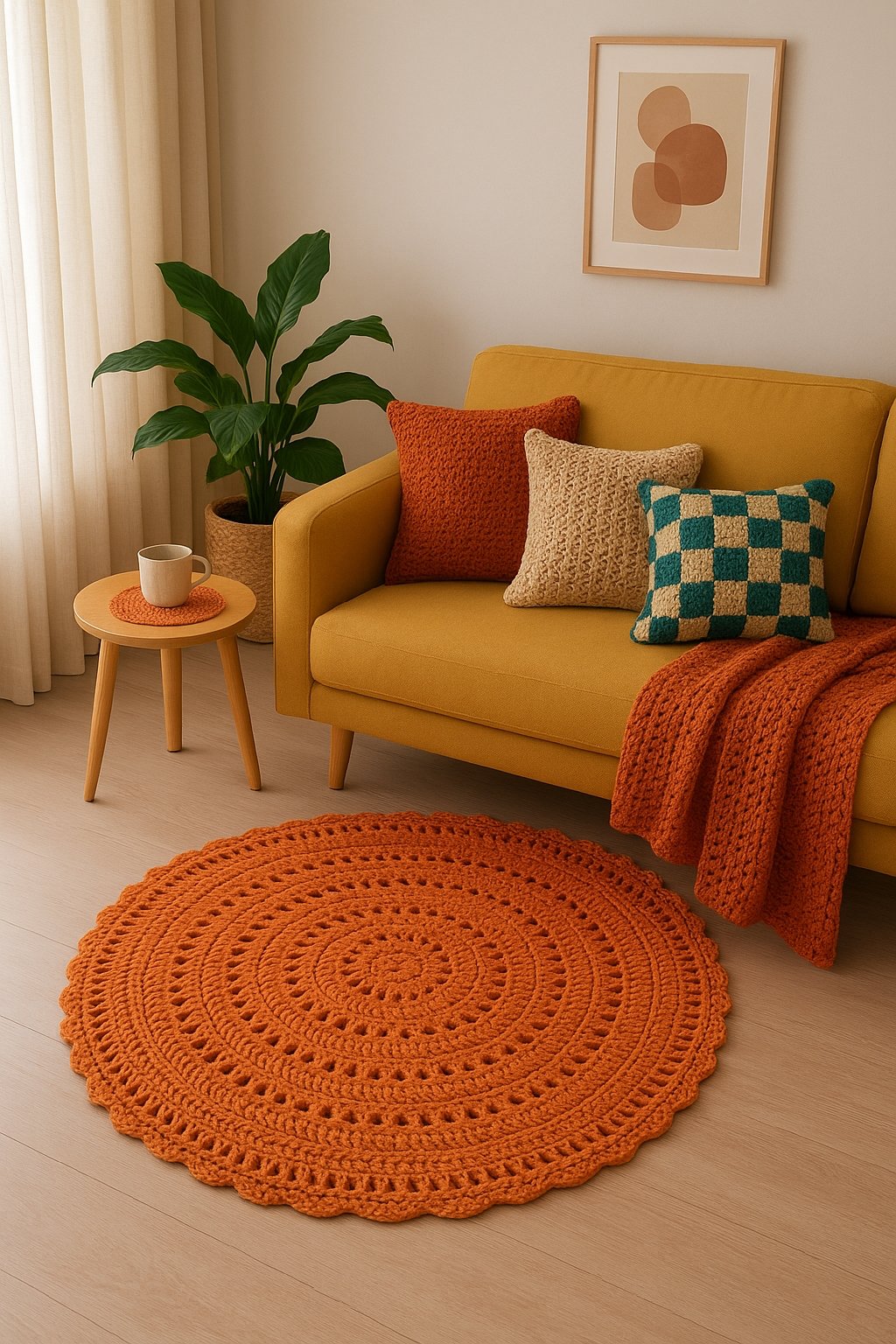 Crochê se reinventa e conquista espaço na decoração contemporânea Crochê se reinventa e conquista espaço na decoração contemporânea