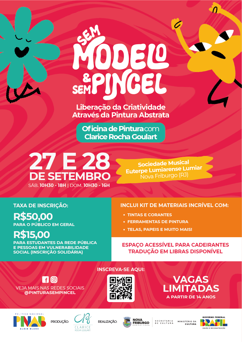 Lumiar recebe a oficina de artes “Sem Modelo & Sem Pincel” Lumiar recebe a oficina de artes “Sem Modelo & Sem Pincel”