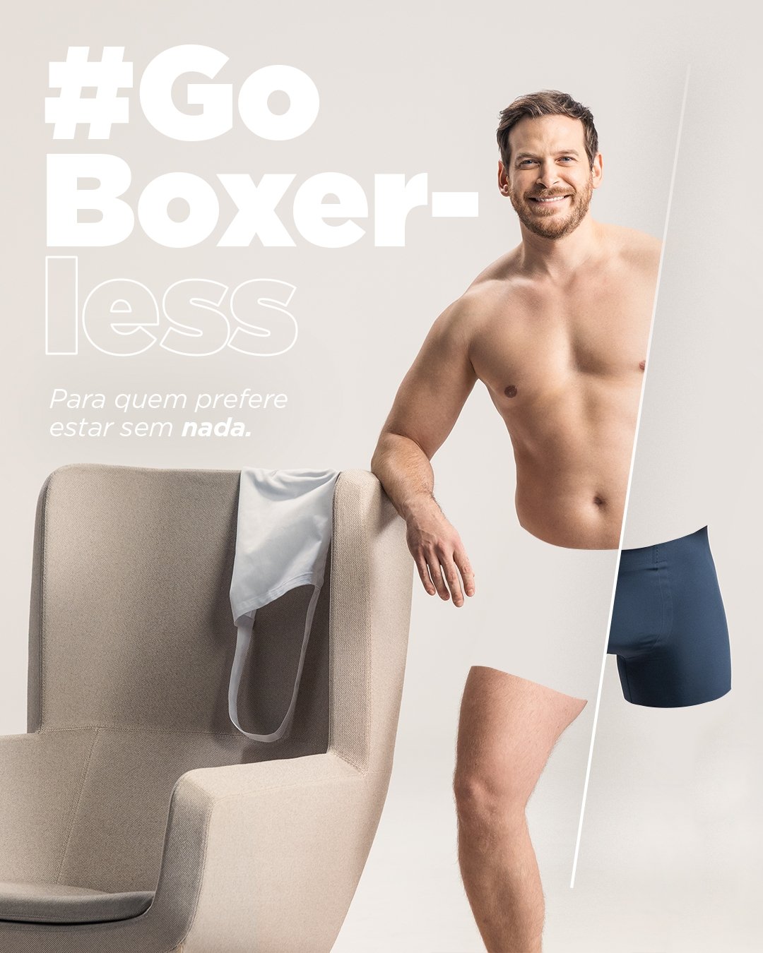 Conforto invisível: a nova cueca boxer da Intimissimi Uomo Conforto invisível: a nova cueca boxer da Intimissimi Uomo